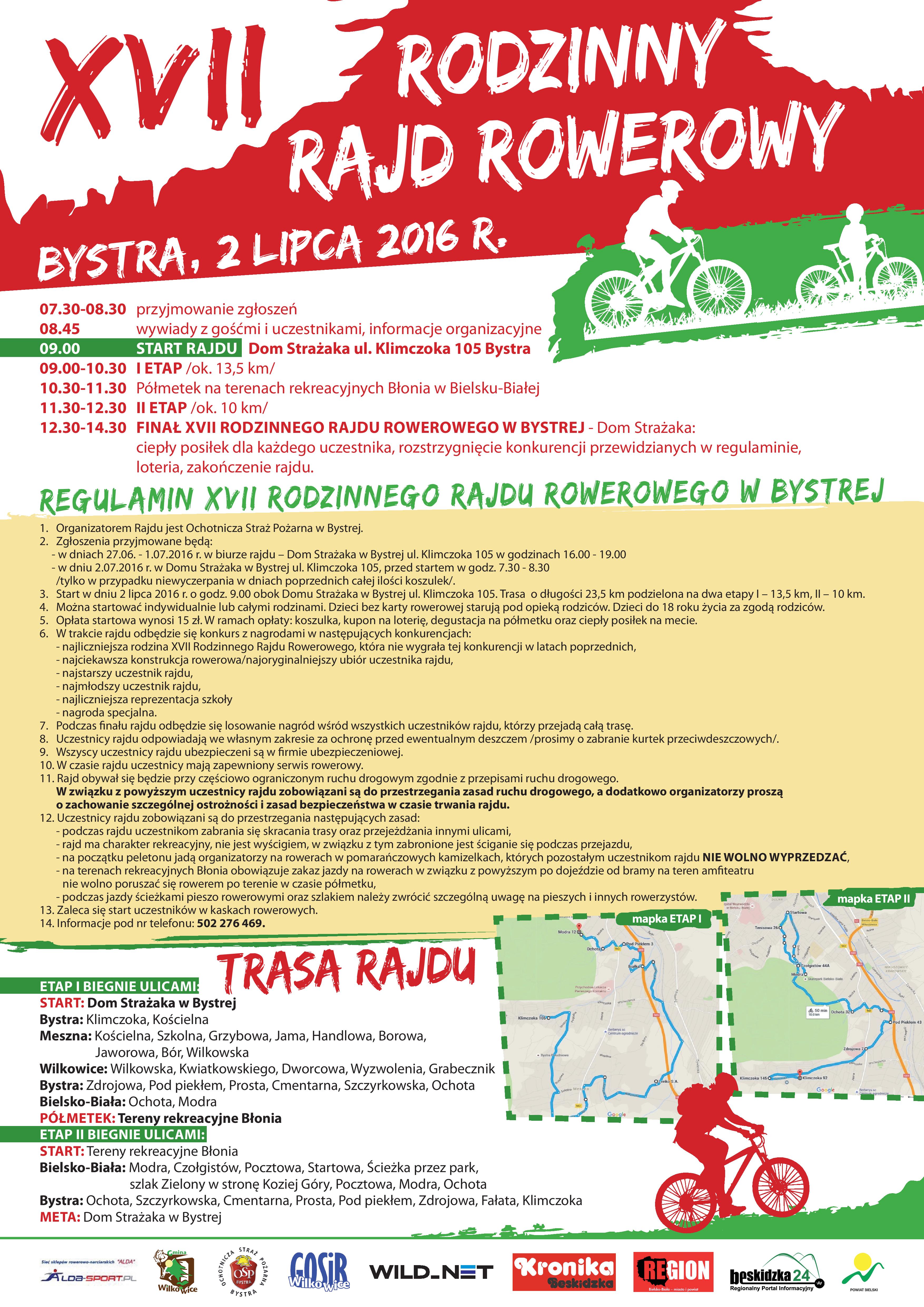 Plakat a3 rajd rowerowy 2016 page 001